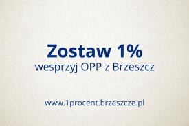 Zostaw 1% podatku w gminie Brzeszcze - zachęca burmistrz Cecylia Ślusarczyk