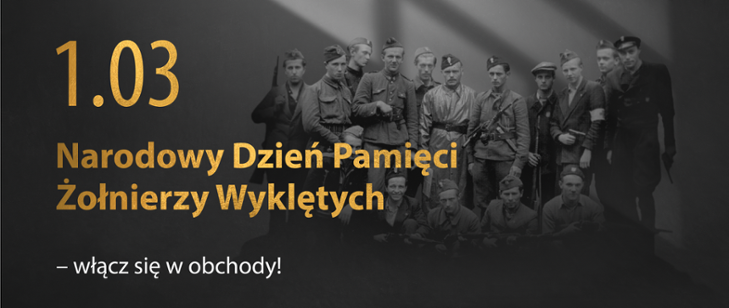 baner - 1 marca Narodowy Dzień Pamięci „Żołnierzy Wyklętych”