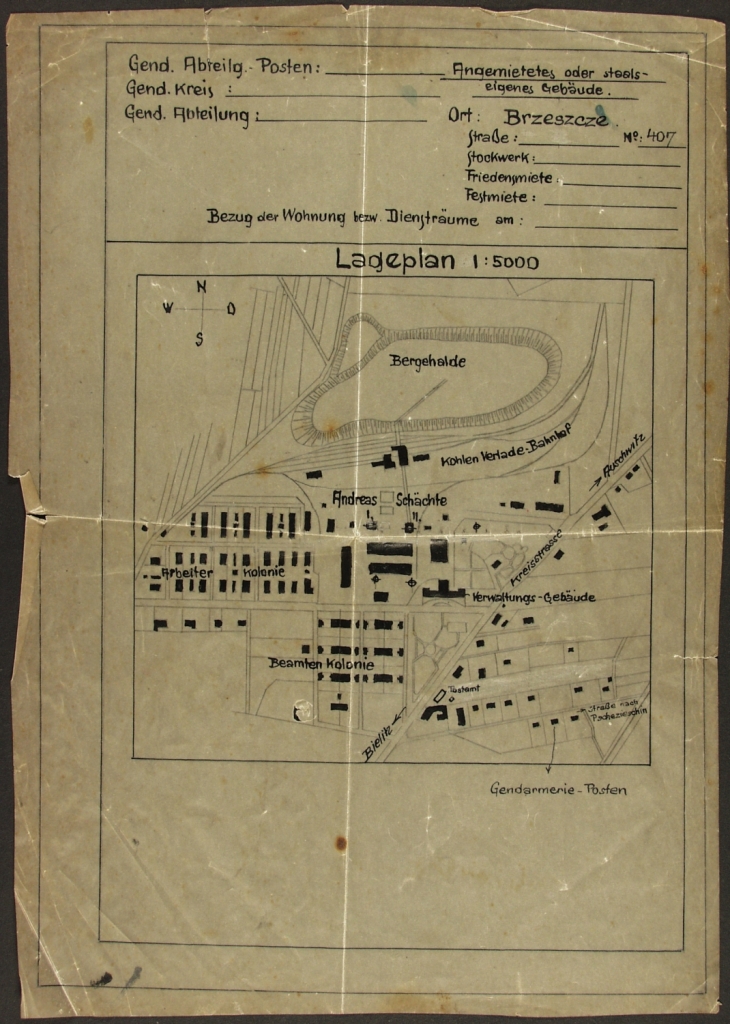 plan podoobzou - źródło www.auschwitz.org