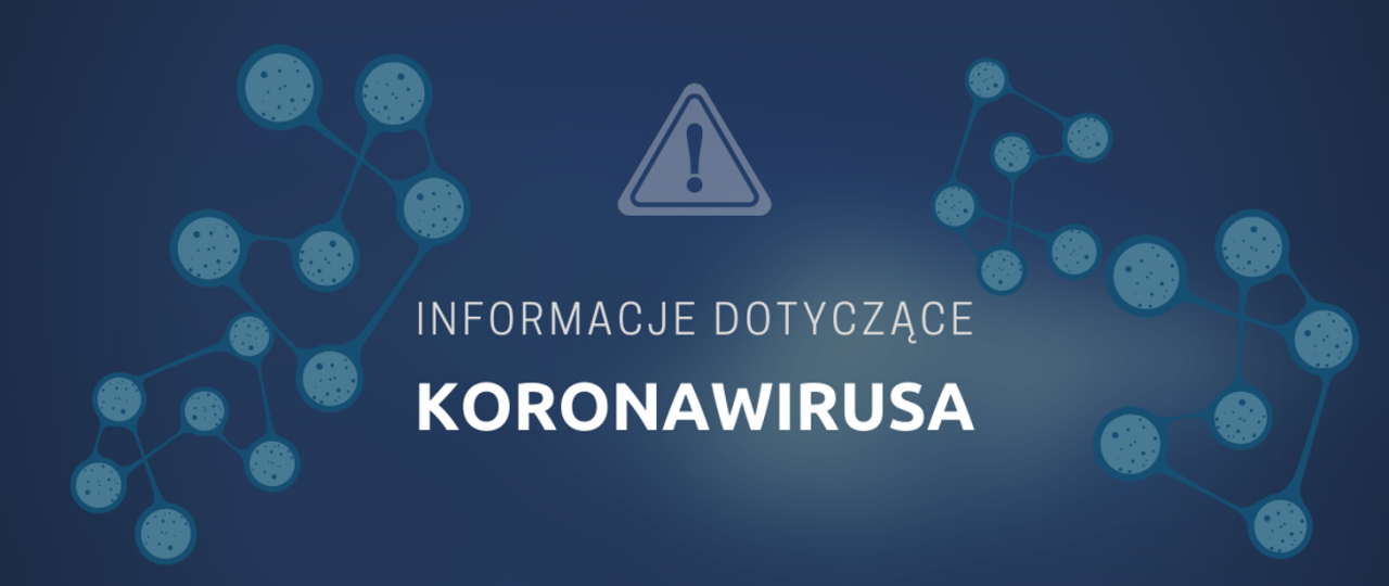 informacje dotyczące koronawirusa 