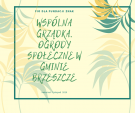 Wspólna grządka, czyli sąsiedzkie ogrody w Gminie Brzeszcze