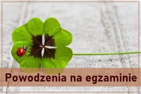 Egzamin ósmoklasisty - powodzenia! 
