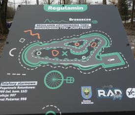 Pumptrack na terenie KS "Górnik" - zakończone roboty budowlane