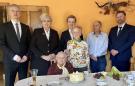 Gratulacje i życzenia dla stulatki