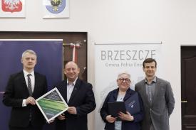 Kolejne środki dla Gminy Brzeszcze  na usuwanie skutków intensywnych opadów deszczu z września 2024 roku