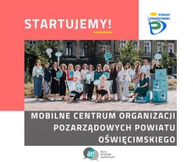 Mobilne Centrum Organizacji Pozarządowych Powiatu Oświęcimskiego rusza z działaniami w 2025 roku