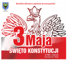 Zaproszenie na obchody Święta Konstytucji 3 Maja