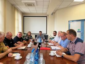 Pogotowie przeciwpowodziowe w Gminie w Brzeszcze