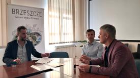Budowa drogi dla pieszych i rowerów przy ul. Łęckiej w Jawiszowicach