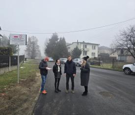 Zakończony remont ul. Polnej w Brzeszczach