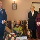 Gratulacje i życzenia dla stulatka