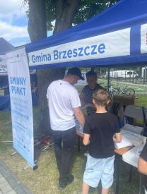 Punkt konsultacyjno – informacyjny Programu „Czyste Powietrze” podczas pikniku rodzinnego w Parku Miejskim