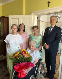 Wyjątkowy jubielusz - setne urodziny pani Marii 