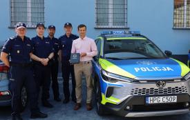 Policjanci z Oświęcimia, Kęt i Brzeszcz otrzymali nowe radiowozy