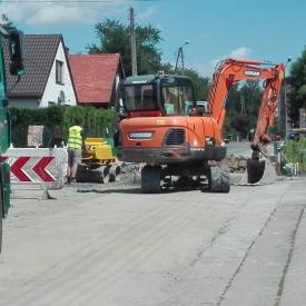 ul. Drobniaka, czerwiec 2017